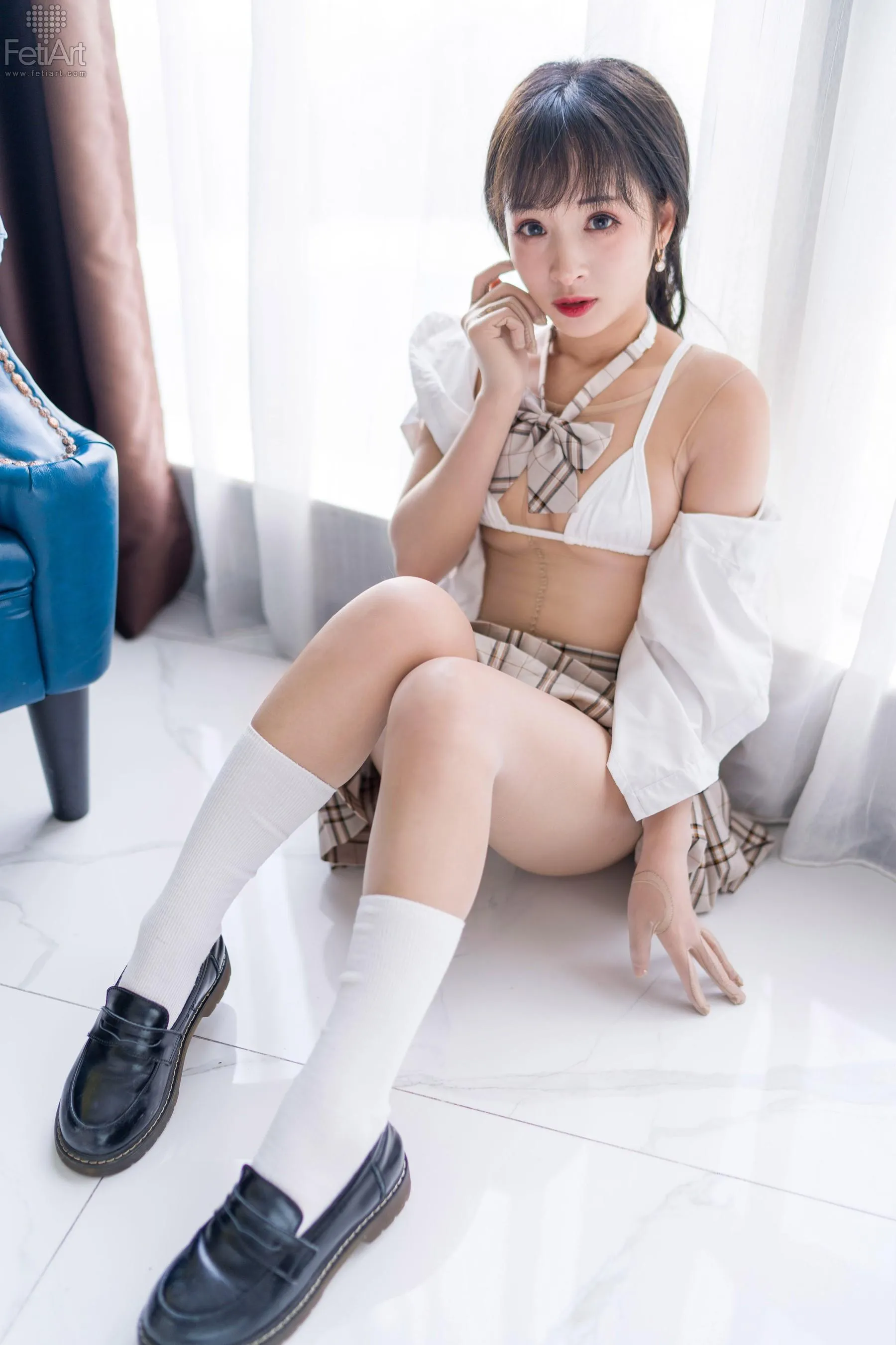 [FetiArt尚物集]NO.063 Lively School Girl [65P]插图9